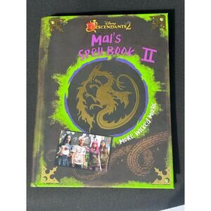 Disney Descendants 2 Mal Spell Book II Hardcover Kids Fantasy Book